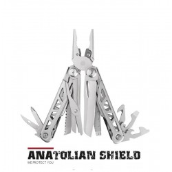 Anatolian Shield Doğada Hayatta Kalma Paslanmaz Çelik 16 Fonksiyonlu Katlanır Pense Seti