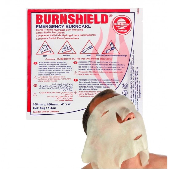 BurnShield Yüz Maskesi 20x45