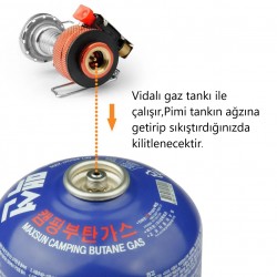 Katlanır Portatif Kamp Ocağı Cep Tipi